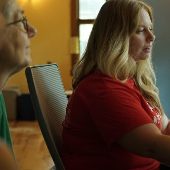 Julia Reichert works with editor Jaime Meyers Schlenck.