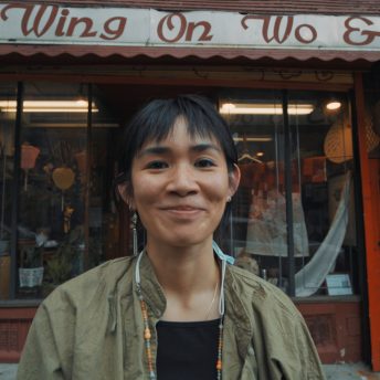 Mei Lum, 5th-Generation Owner-Operator of Wing On Wo & Co, Manhattan Chinatown’s oldest operating storefront.