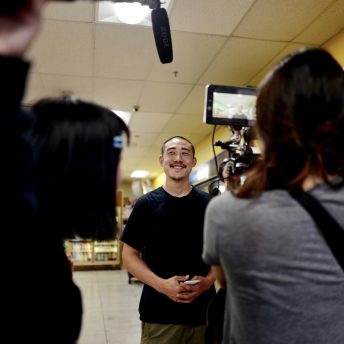 Production day with Danny Park of Skid Row People's Market