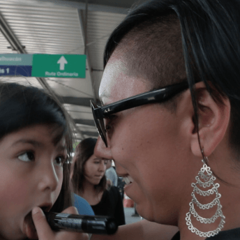 Diana explains to her daughter Sarabi why it is important to protest