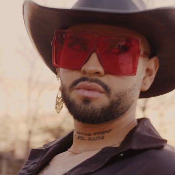 Portrait of protagonist Joseph in red sunglasses